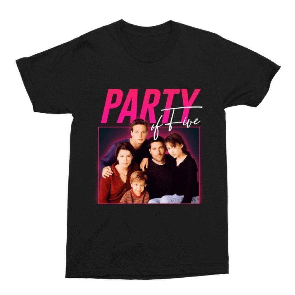 Party Of Five S Tv Show Retro Sitcom Nostalgia Graphic Fan T-Shirt